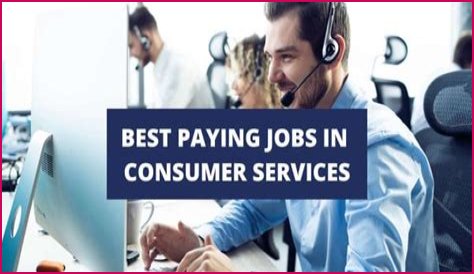 10 Best Paying Jobs In Consumer Services